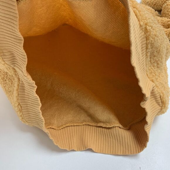 Sky and Sparrow Woobie Sweatshirt Womens M Medium Cheddar Soft Fuzzy Pullover - Picture 8 of 13